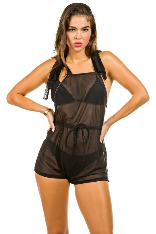 two piece swimsuit with jumpsuit coverup - Chaelisa's New Jammies