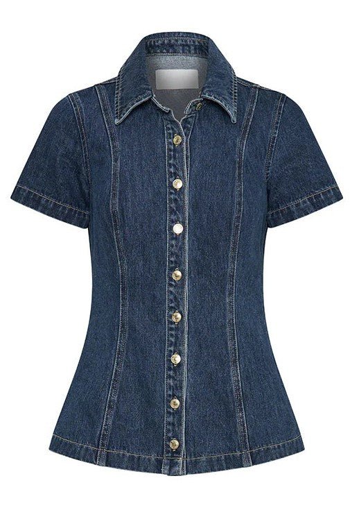 WOMEN FASHION DENIM TWO PIECE SET - Chaelisa's New Jammies