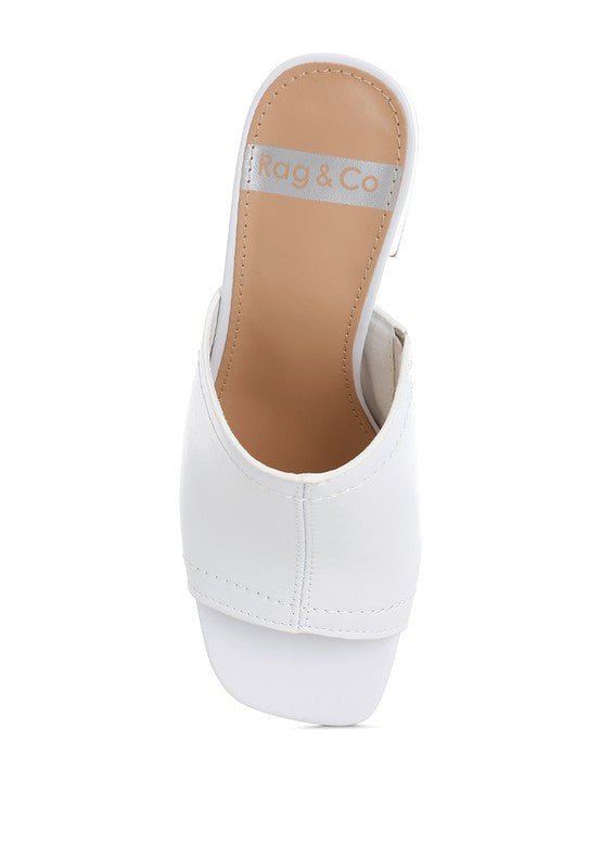 Wuling Slip - On Soft Leather Heels - Chaelisa's New Jammies