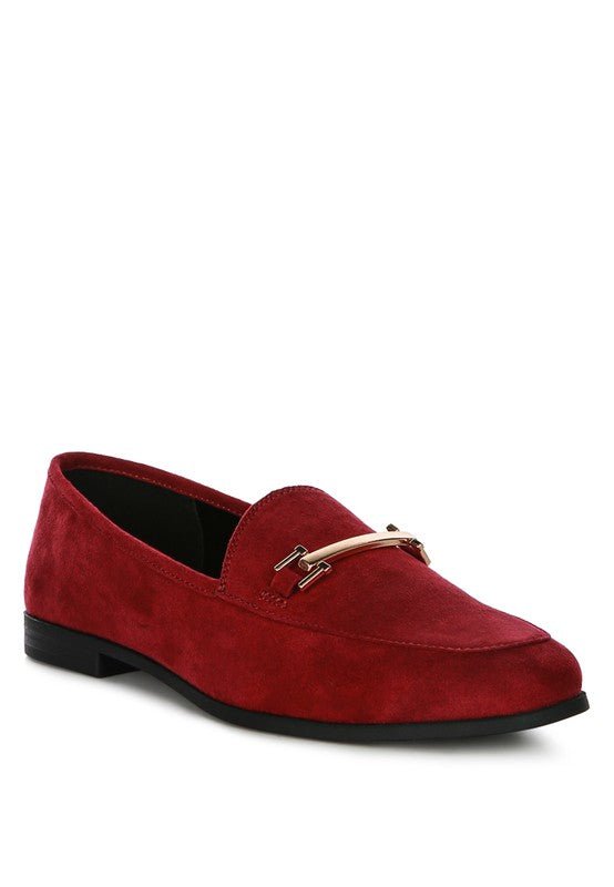 Zaara Solid Faux Suede Loafers - Chaelisa's New Jammies