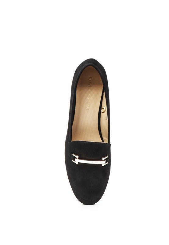 Zaara Solid Faux Suede Loafers - Chaelisa's New Jammies