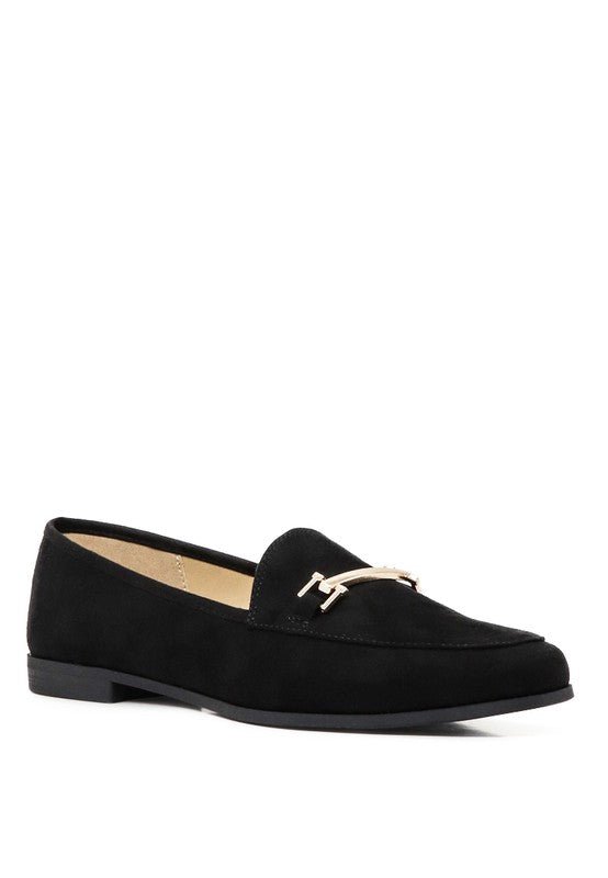 Zaara Solid Faux Suede Loafers - Chaelisa's New Jammies