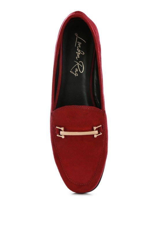 Zaara Solid Faux Suede Loafers - Chaelisa's New Jammies