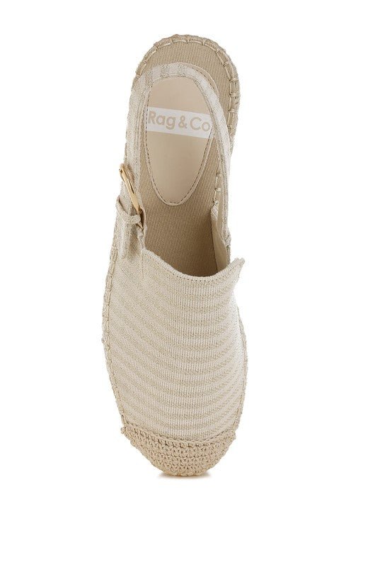 Zalli Canvas Espadrilles Sandals - Chaelisa's New Jammies