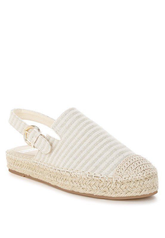 Zalli Canvas Espadrilles Sandals - Chaelisa's New Jammies