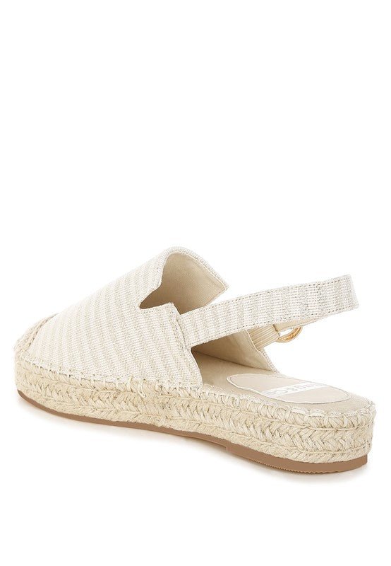 Zalli Canvas Espadrilles Sandals - Chaelisa's New Jammies