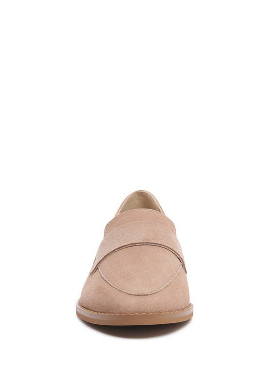 ZOFIA Suede Penny Loafers - Chaelisa's New Jammies