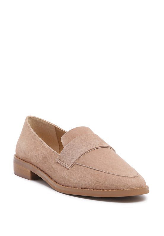 ZOFIA Suede Penny Loafers - Chaelisa's New Jammies