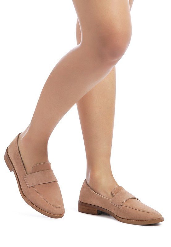 ZOFIA Suede Penny Loafers - Chaelisa's New Jammies