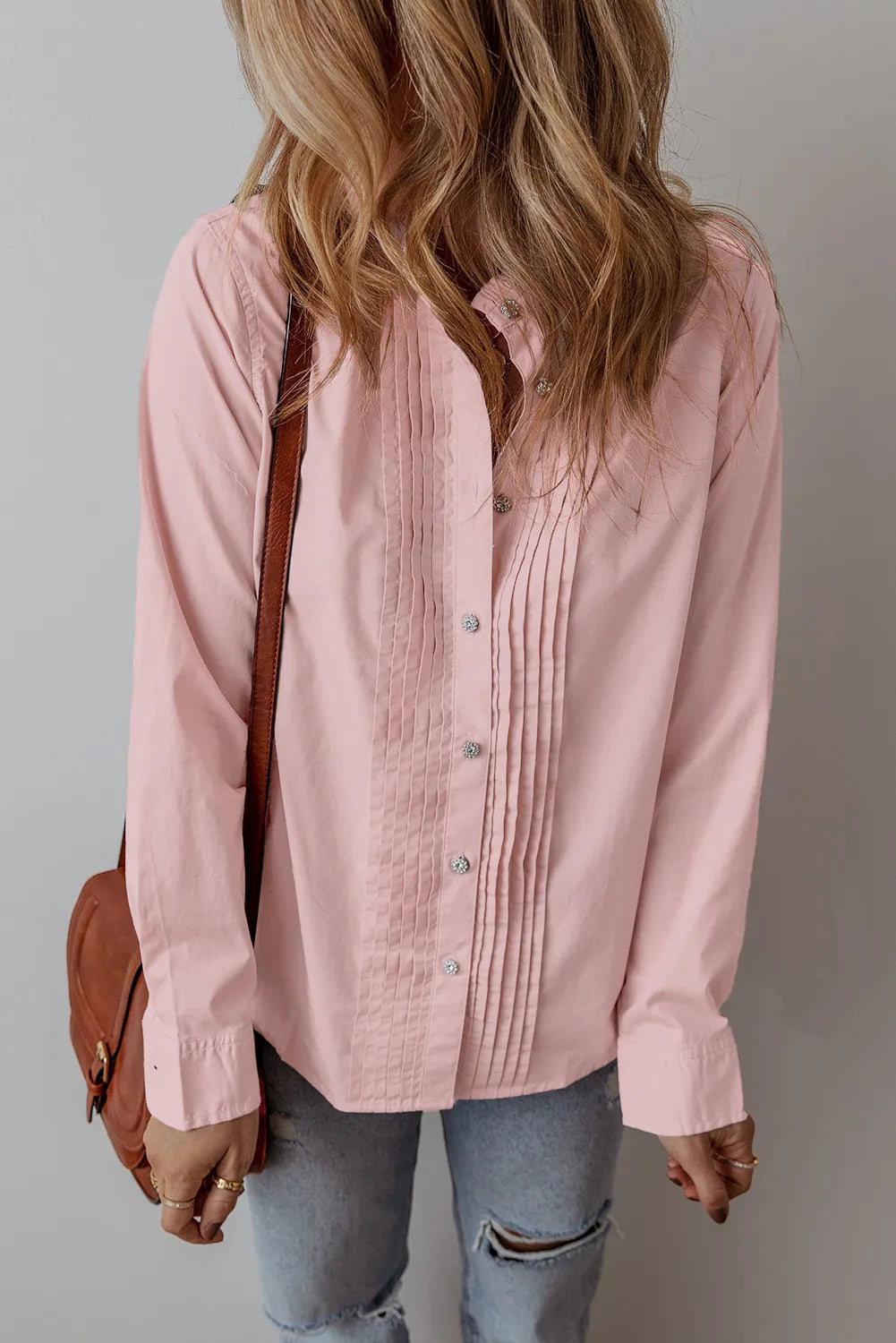 Button Up Long Sleeve Shirt-Chaelisa's New Jammies