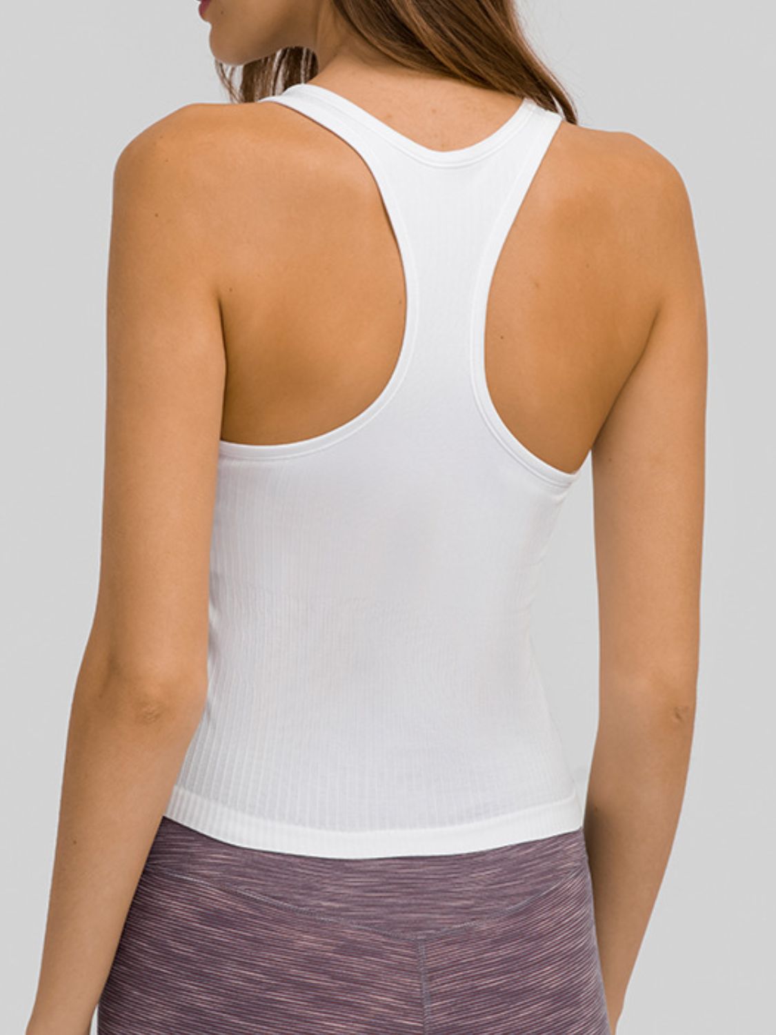 Round Neck Racerback Active Tank-Chaelisa's New Jammies
