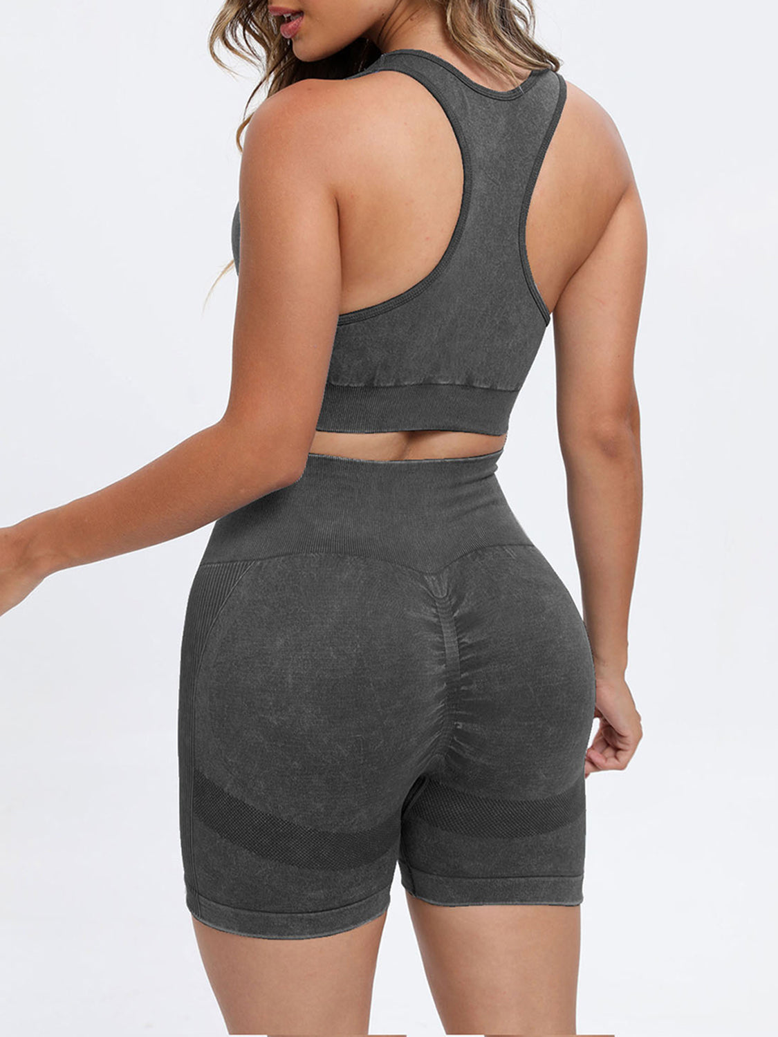 Scoop Neck Wide Strap Top and Shorts Active Set-Chaelisa's New Jammies