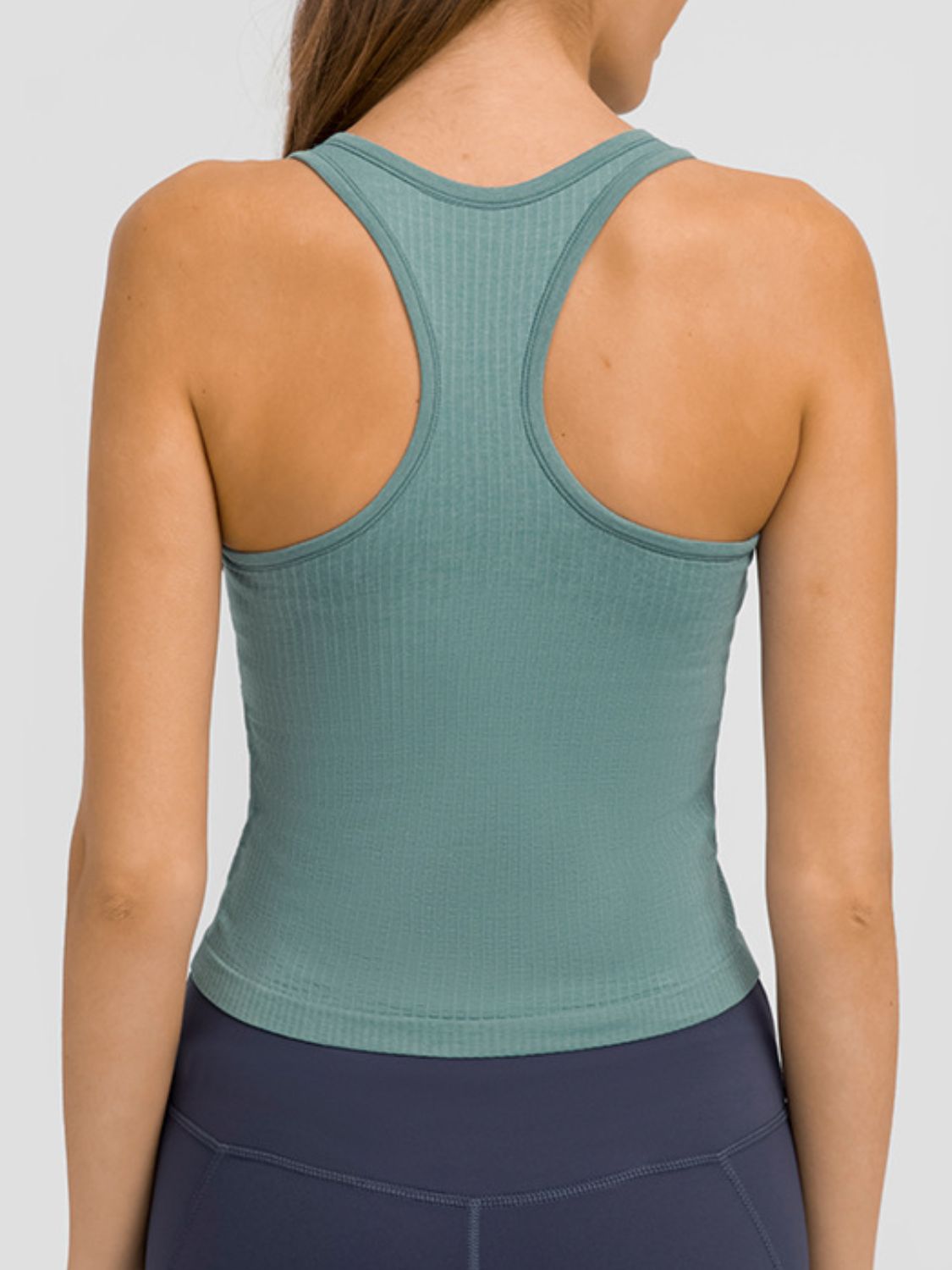 Round Neck Racerback Active Tank-Chaelisa's New Jammies