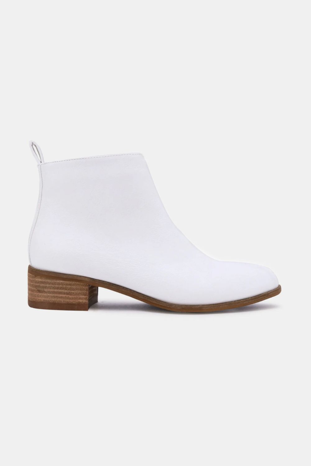 Beast Fashion PU Leather Block Heel Boots-Chaelisa's New Jammies