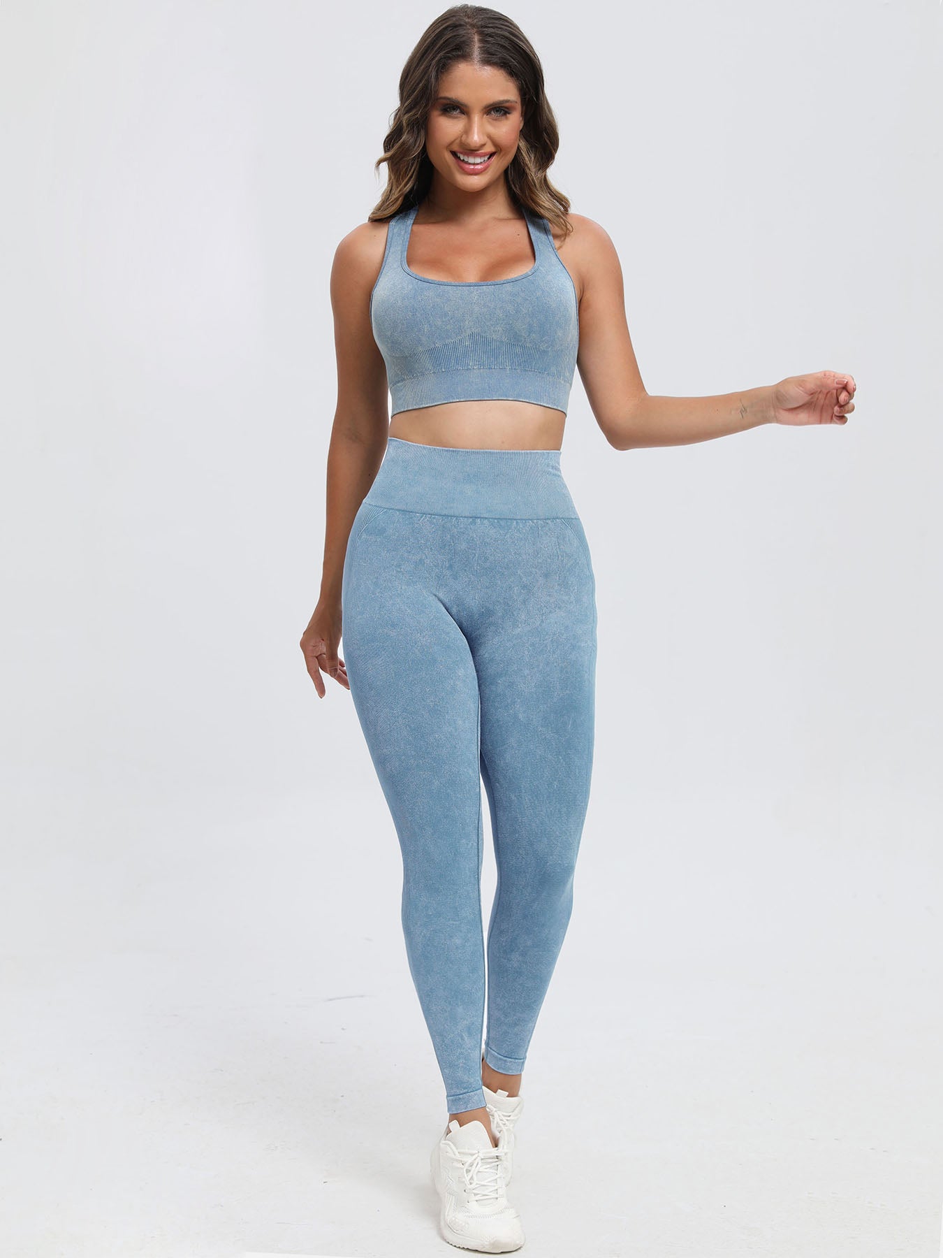 Scoop Neck Wide Strap Top and Pants Active Set-Chaelisa's New Jammies