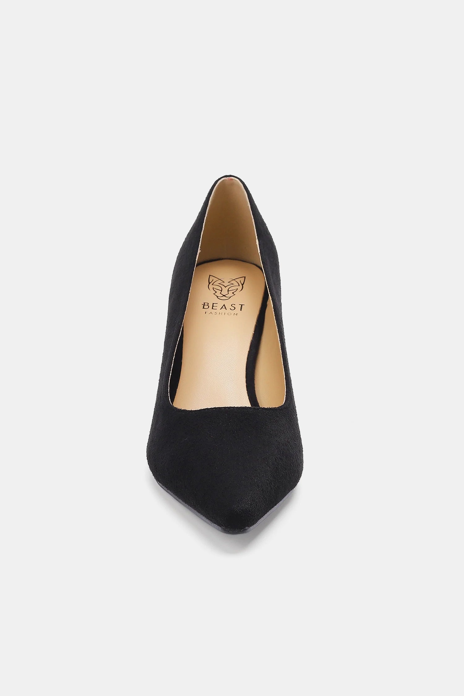 Beast Fashion Faux Suede Point Toe Pumps-Chaelisa's New Jammies