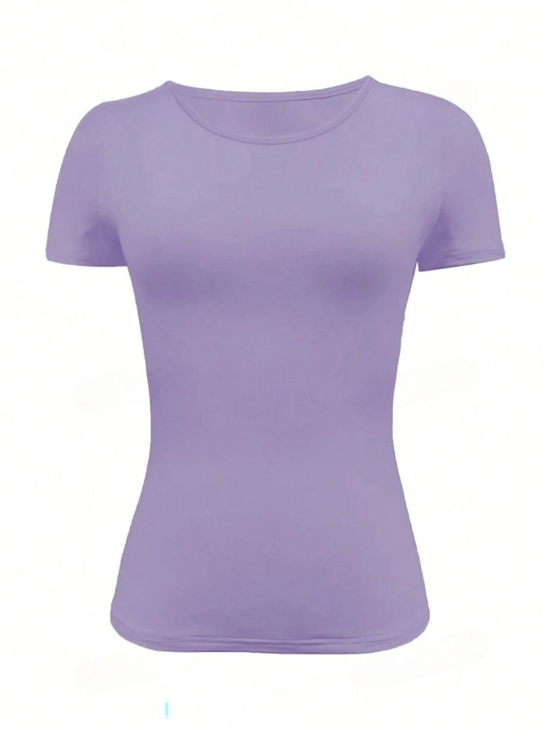 Round Neck Short Sleeve T-Shirt-Chaelisa's New Jammies
