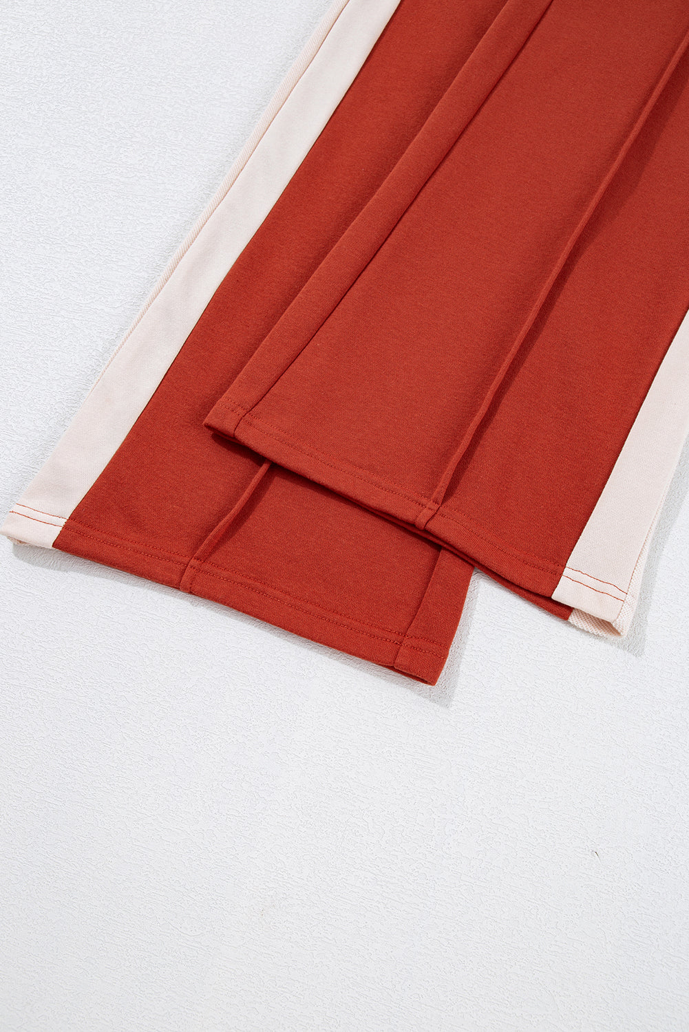 Flamingo Color Block Drawstring High Waist Wide Leg Pants-Chaelisa's New Jammies