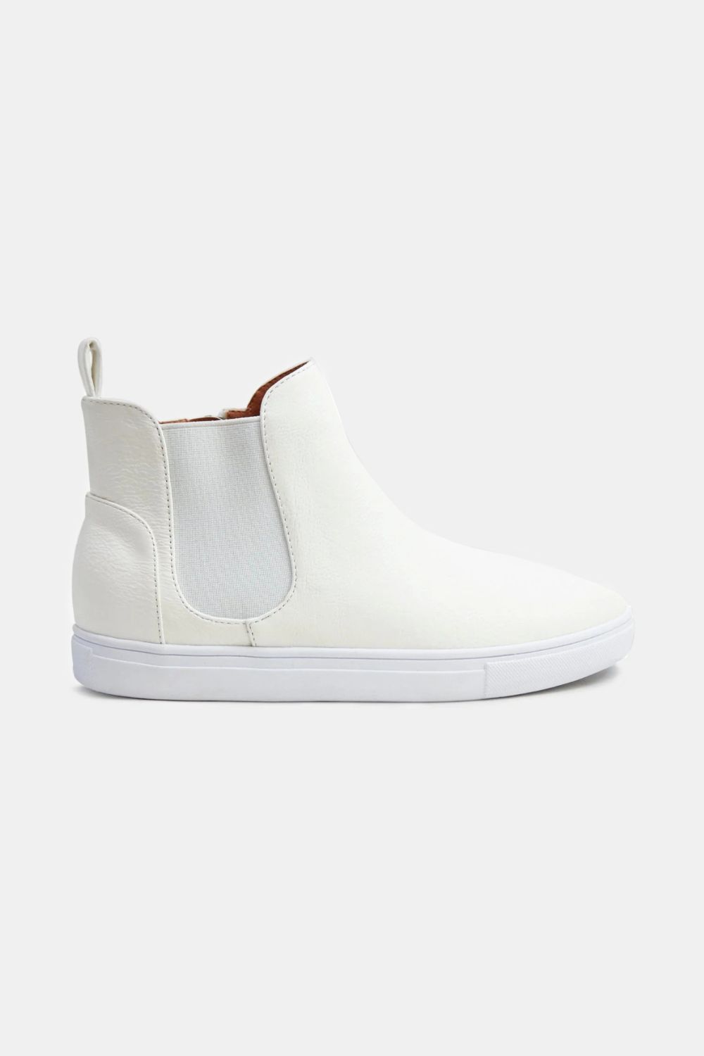 Beast Fashion Faux Suede Elastic Side Panel Sneakers-Chaelisa's New Jammies
