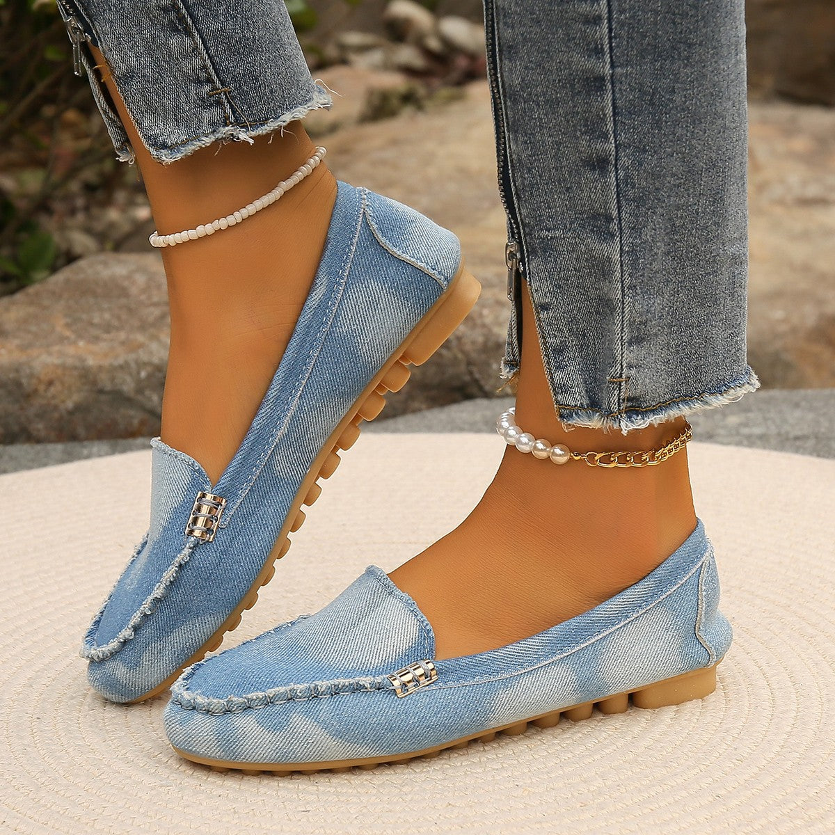 Round Toe Flat Loafers-Chaelisa's New Jammies