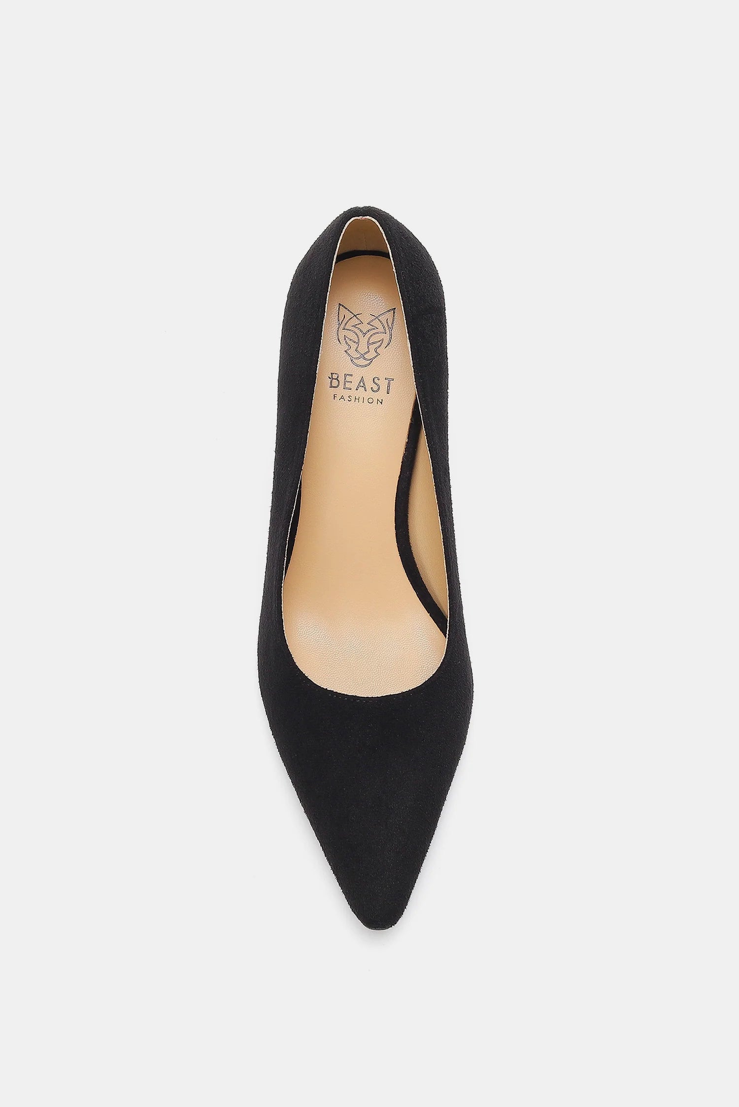 Beast Fashion Faux Suede Point Toe Pumps-Chaelisa's New Jammies
