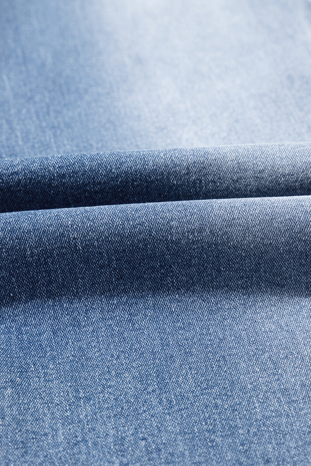Beau Blue Vintage Stitching Raw Hem Flared Jeans-Chaelisa's New Jammies