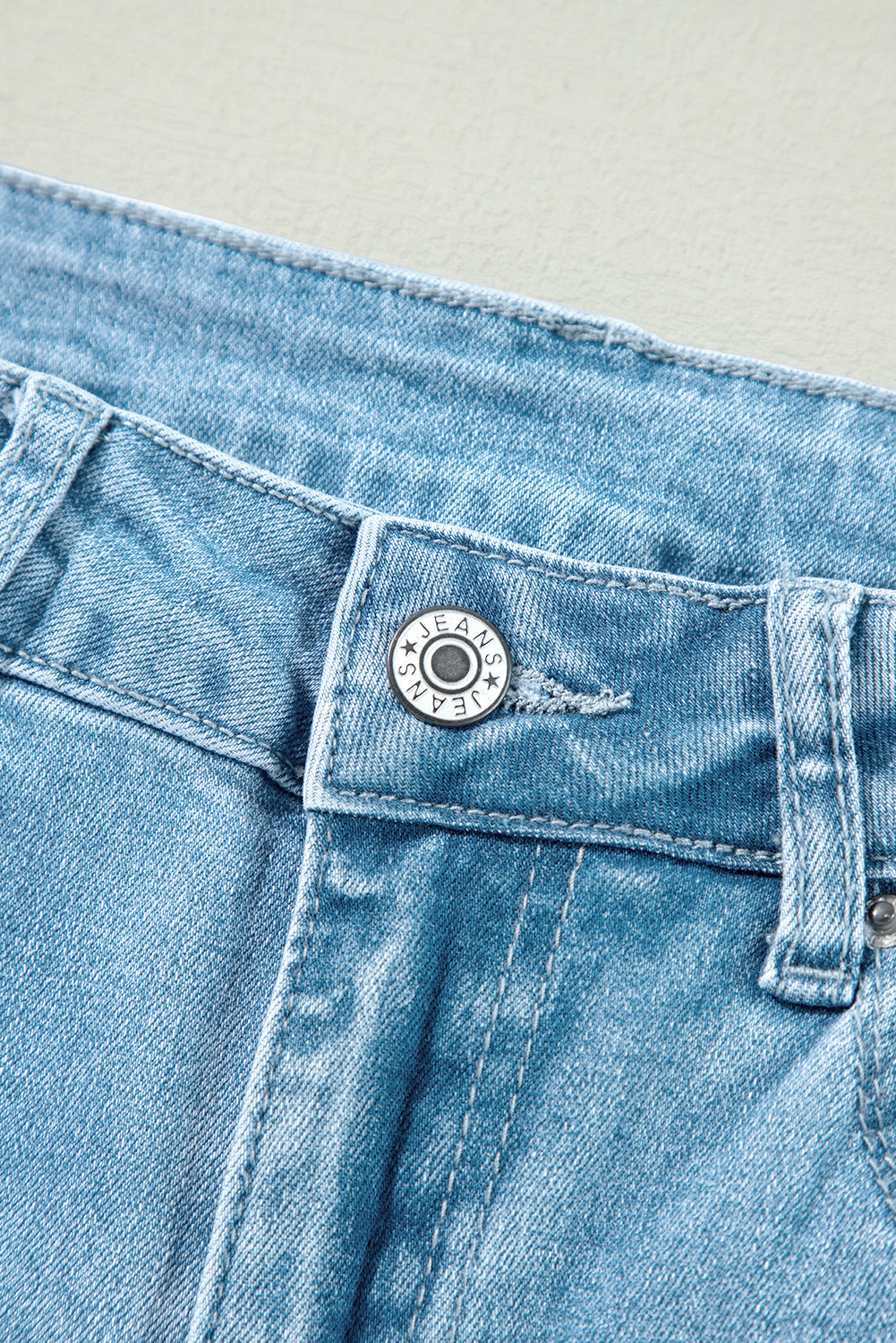 Myosotis High Rise Shift Slit Leg Straight Jeans-Chaelisa's New Jammies