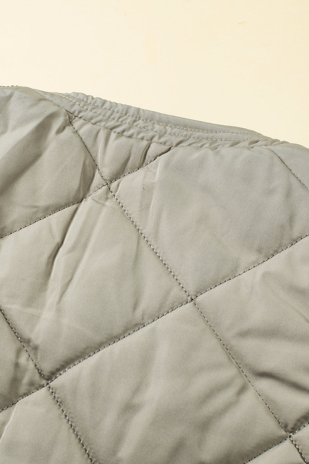 Grass Green Quilted Long Vest Jacket with Pockets-Chaelisa's New Jammies