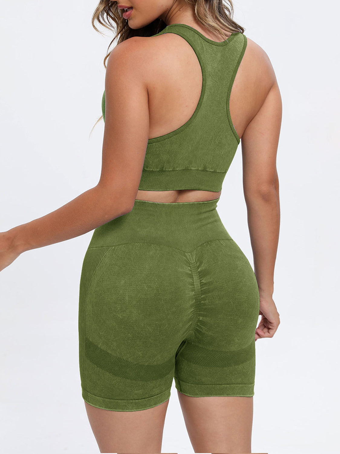 Scoop Neck Wide Strap Top and Shorts Active Set-Chaelisa's New Jammies
