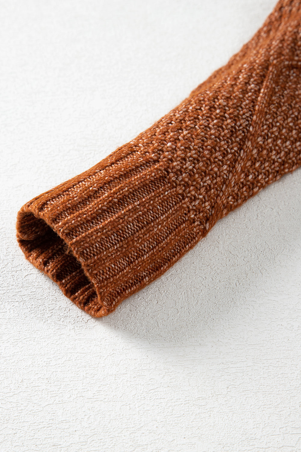 Coffee Cable Knit Drop Shoulder Loose Fit Sweater Dress-Chaelisa's New Jammies