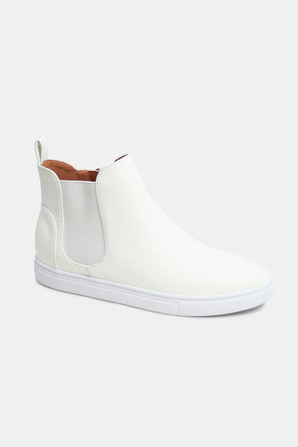 Beast Fashion Faux Suede Elastic Side Panel Sneakers-Chaelisa's New Jammies