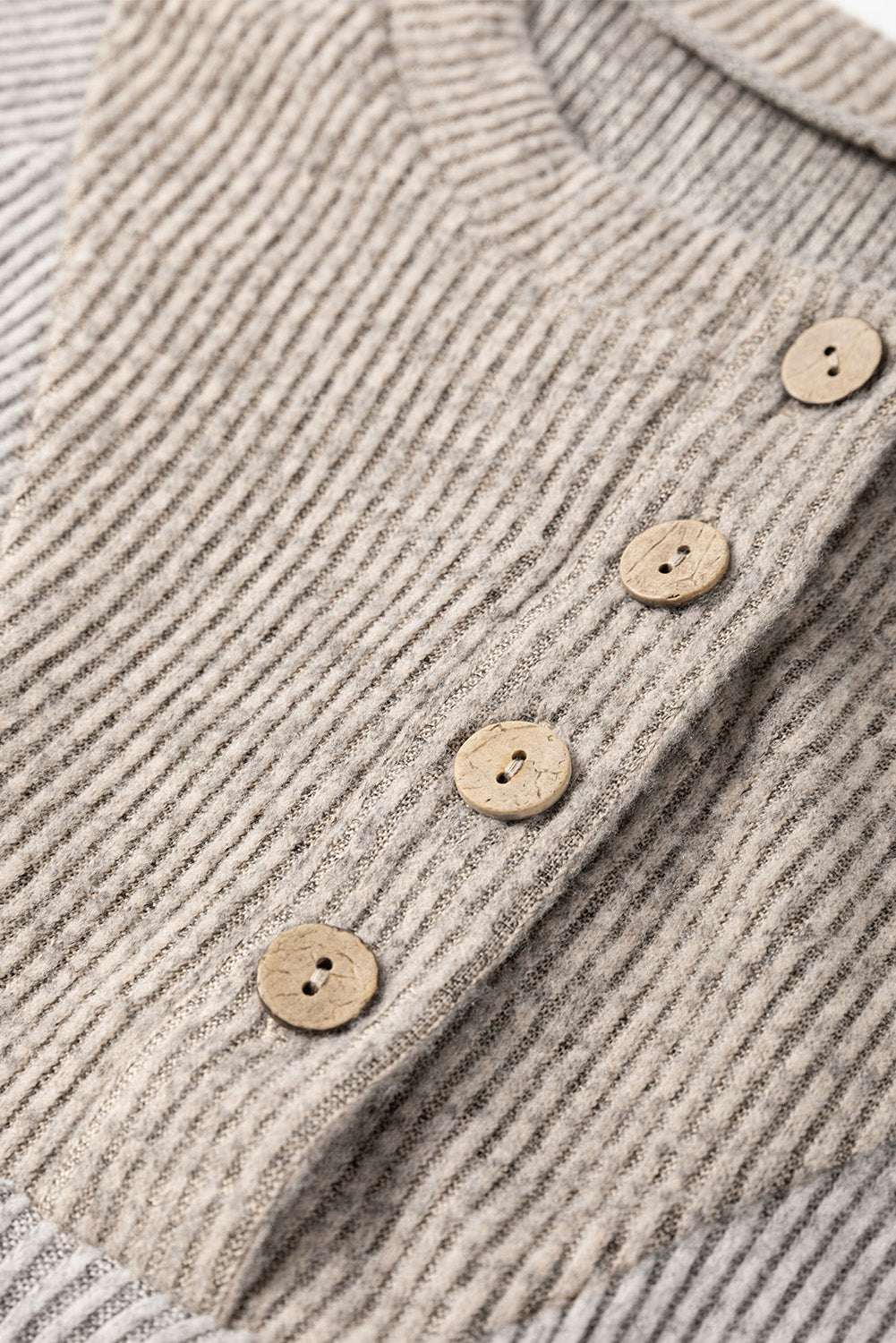 Jet Stream Color Contrast Ribbed Loose Fit Long Sleeve Top-Chaelisa's New Jammies