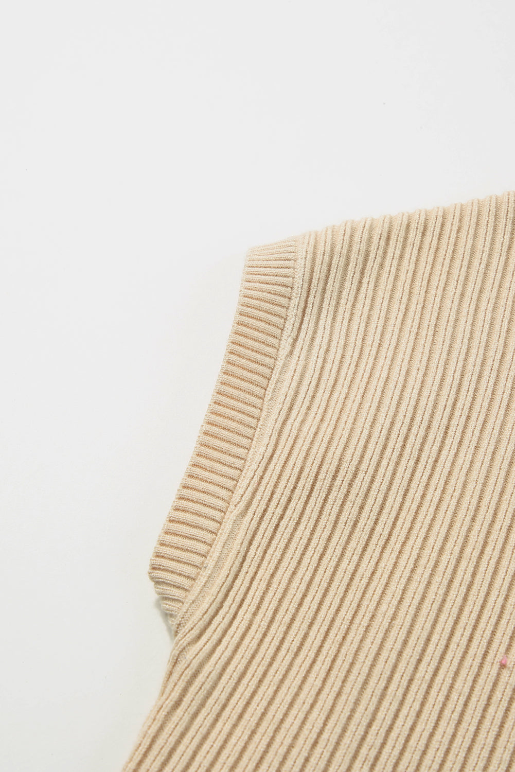 Black Patch Pocket Ribbed Knit Short Sleeve Sweater-Chaelisa's New Jammies
