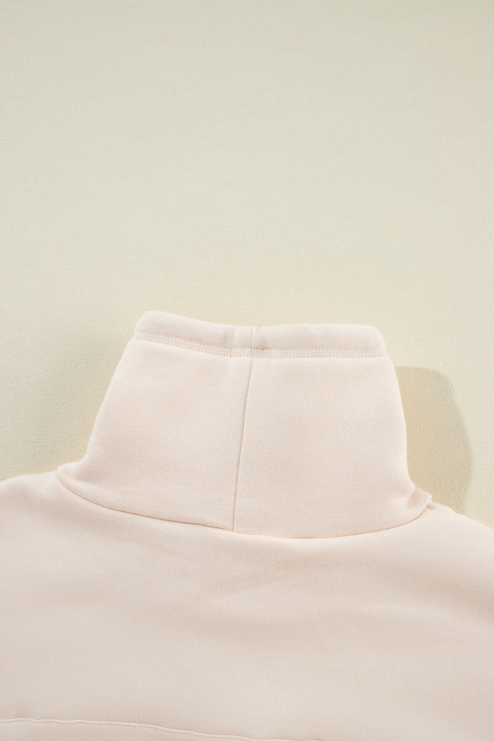 Apricot Drawstring Turtleneck Dolman Sleeve Sweatshirt-Chaelisa's New Jammies