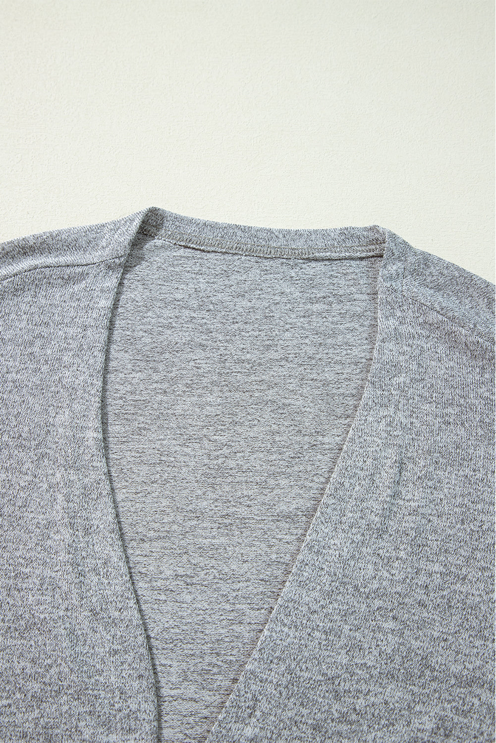 High Rise Solid Color Open Front Lightweight Cardigan-Chaelisa's New Jammies