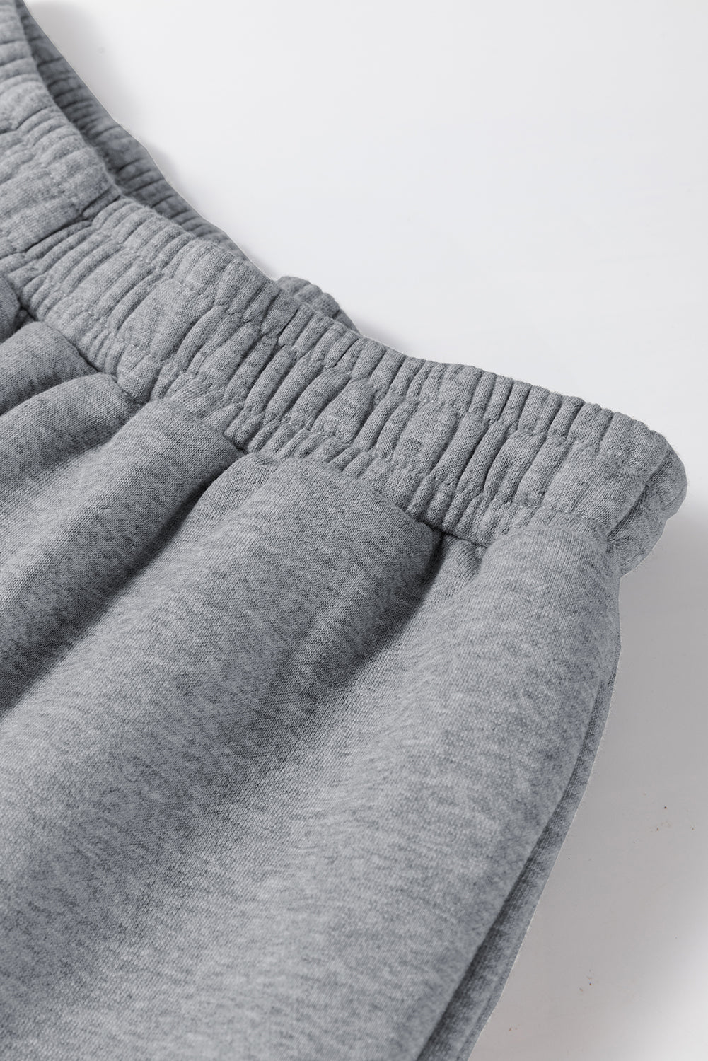 Gray Solid Drop Shoulder Hoodie and Joggers Activewear Set-Chaelisa's New Jammies