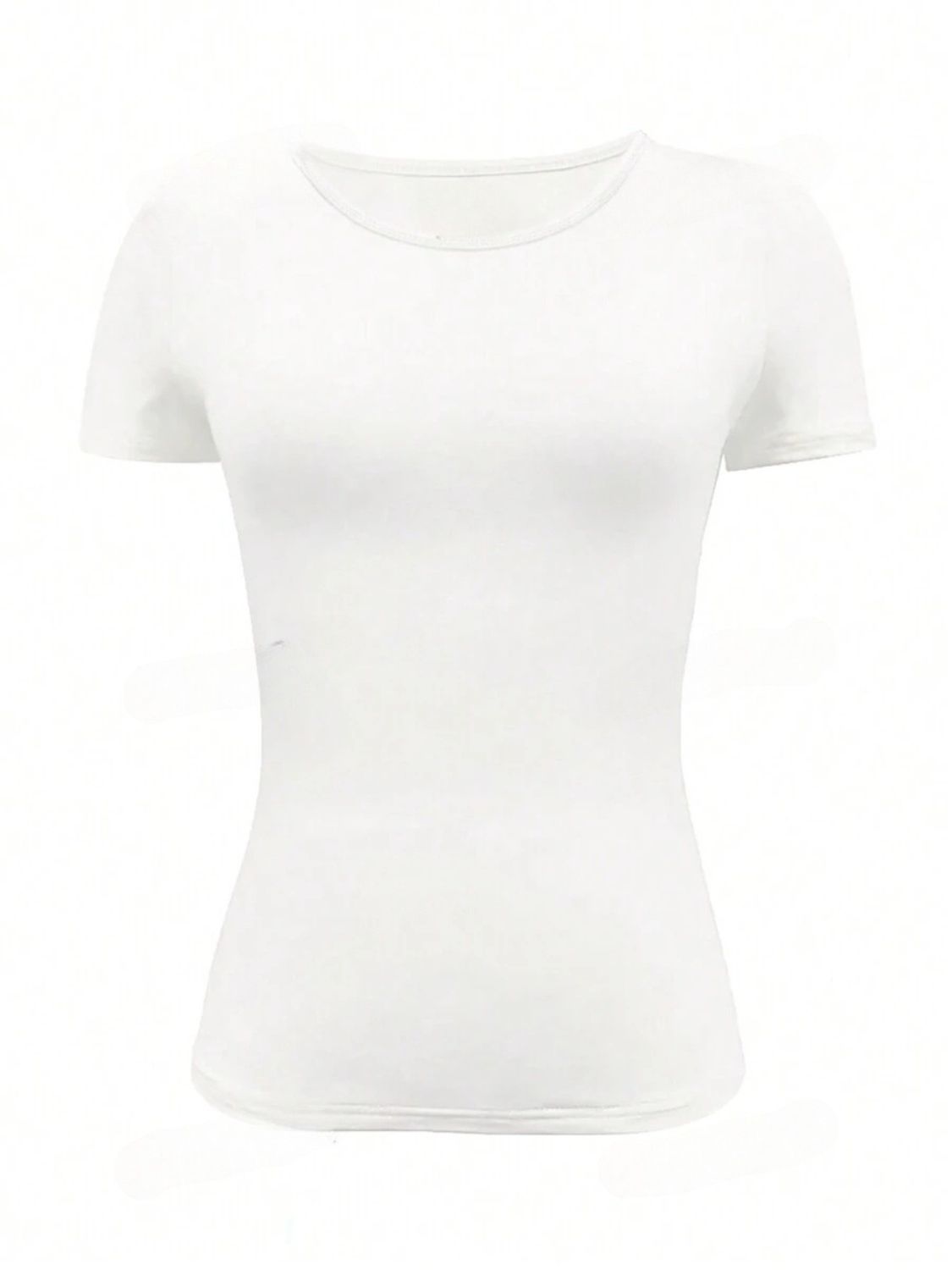 Round Neck Short Sleeve T-Shirt-Chaelisa's New Jammies
