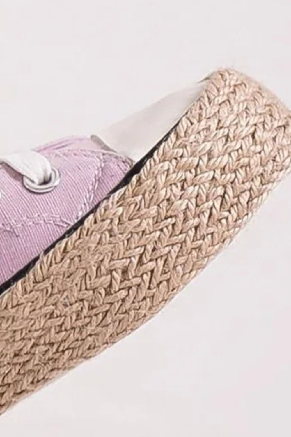 Beast Fashion Lace Up Woven Espadrille Sole Sneakers-Chaelisa's New Jammies
