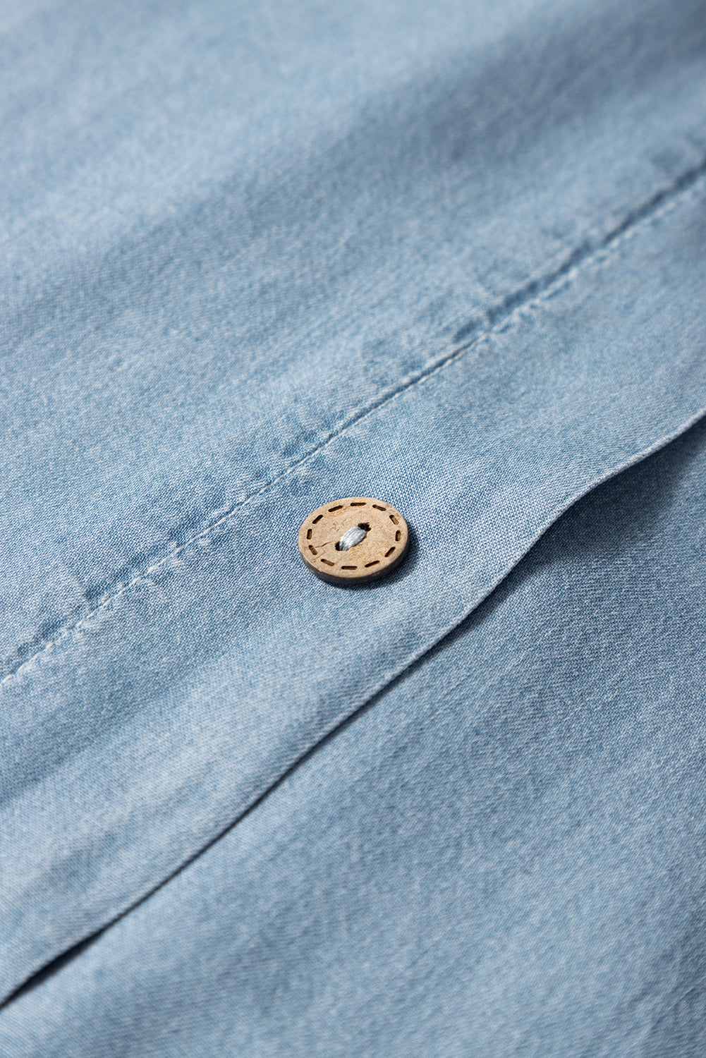 Beau Blue Buttoned Front High Waist Side Pockets Denim Maxi Skirt-Chaelisa's New Jammies