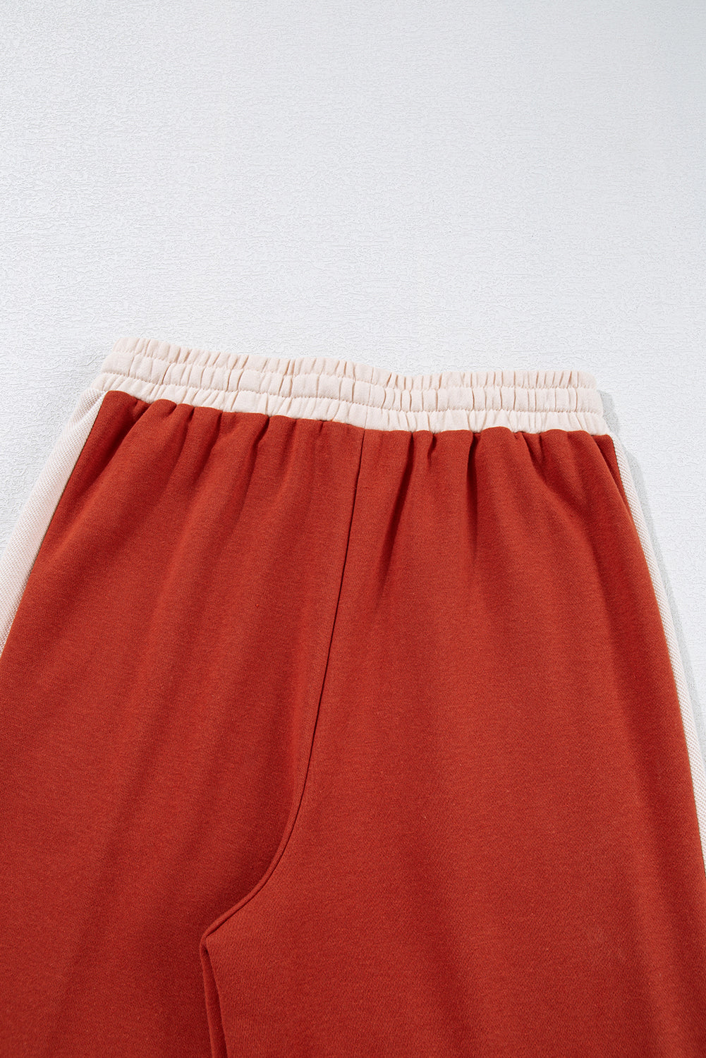 Flamingo Color Block Drawstring High Waist Wide Leg Pants-Chaelisa's New Jammies