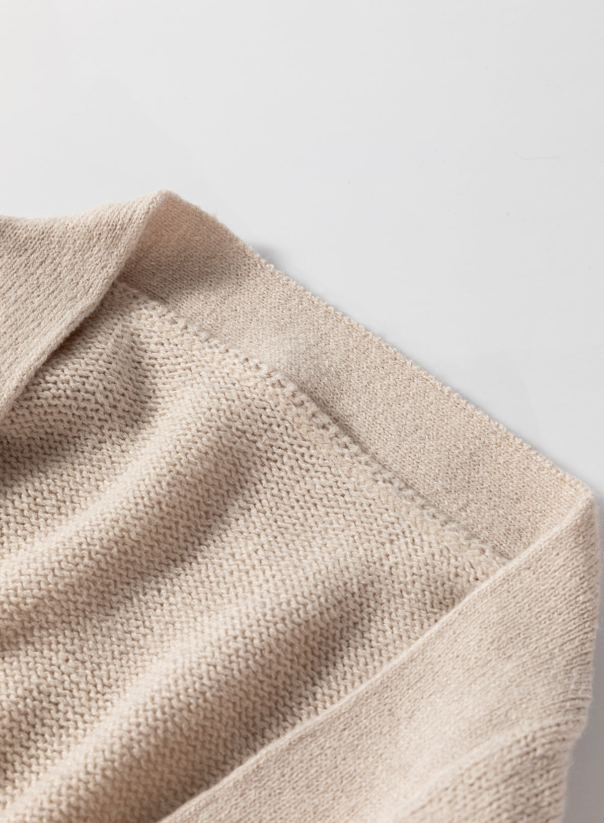 Beige Side Pockets Open Front Long Knitted Cardigan-Chaelisa's New Jammies