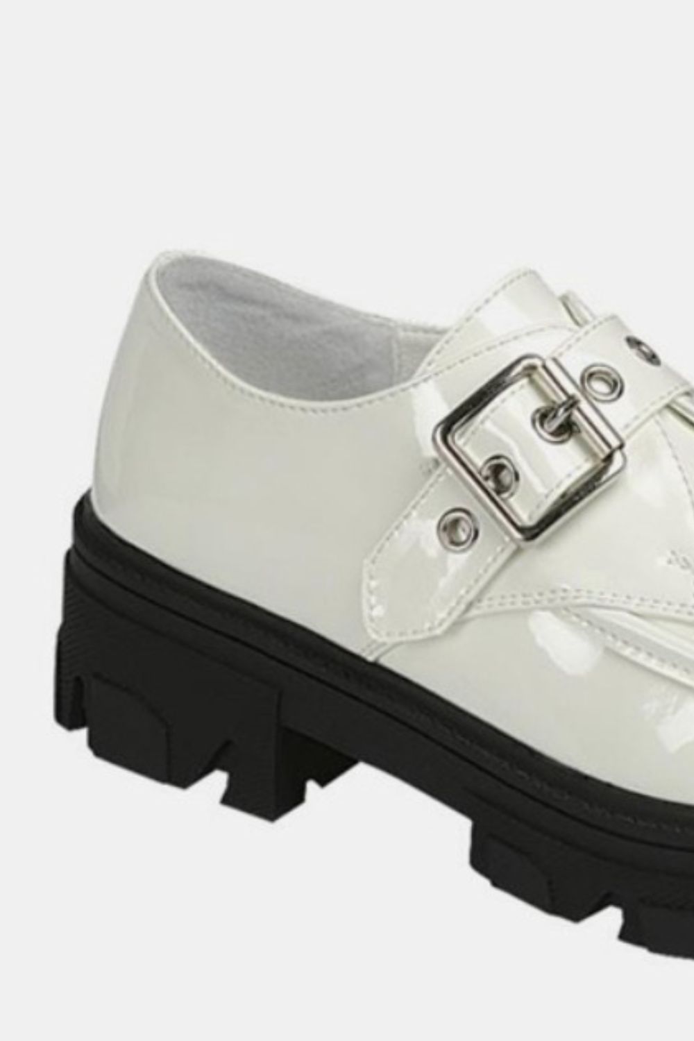 Forever Link Buckled Platform Lug Sole Loafers-Chaelisa's New Jammies