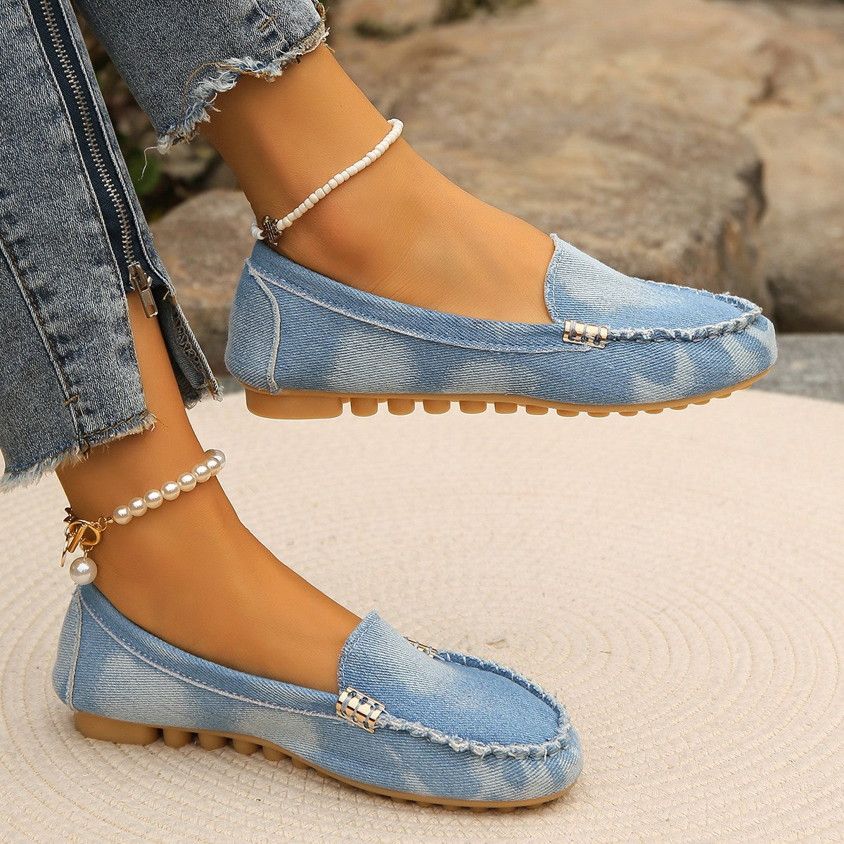 Round Toe Flat Loafers-Chaelisa's New Jammies