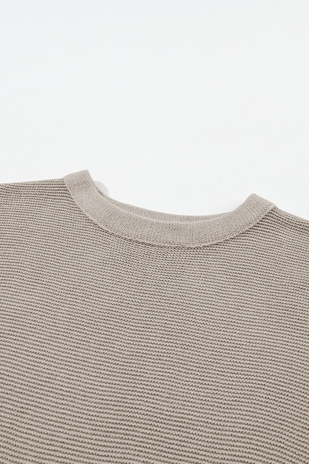 Apricot Mock Neck Short Batwing Sleeve Sweater-Chaelisa's New Jammies