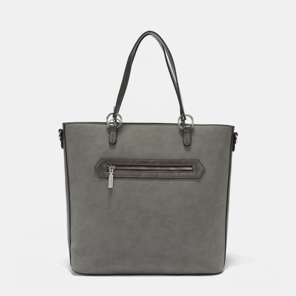 Nicole Lee USA Metallic Stitching Embroidery Inlaid Rhinestone Tote Bag-Chaelisa's New Jammies