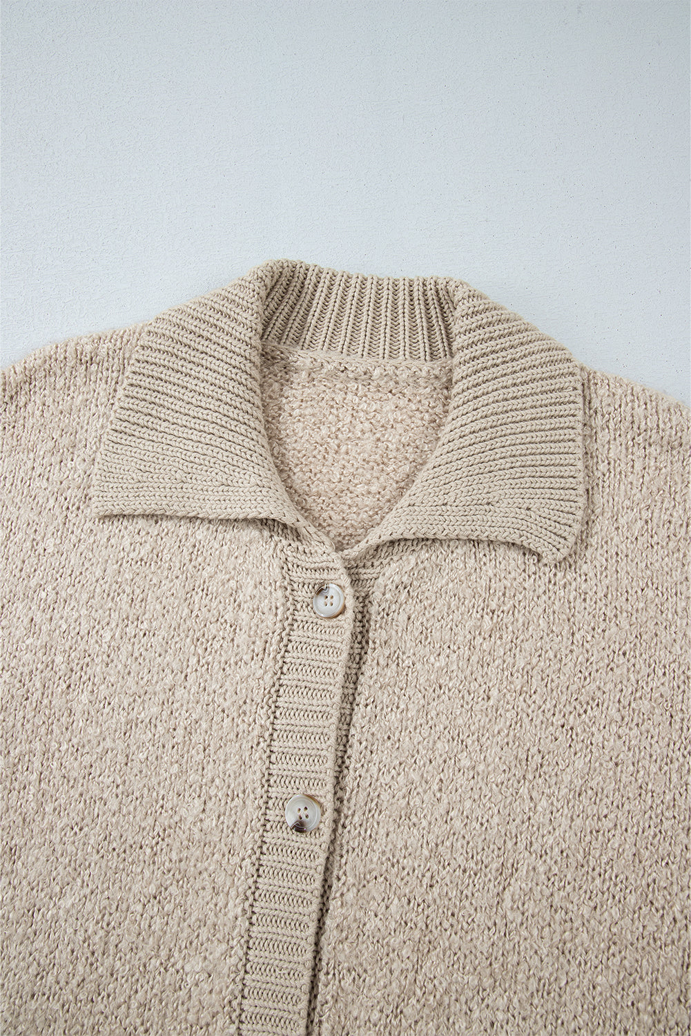 Jet Stream Collared Drop Shoulder Button Up Cardigan with Pocket-Chaelisa's New Jammies