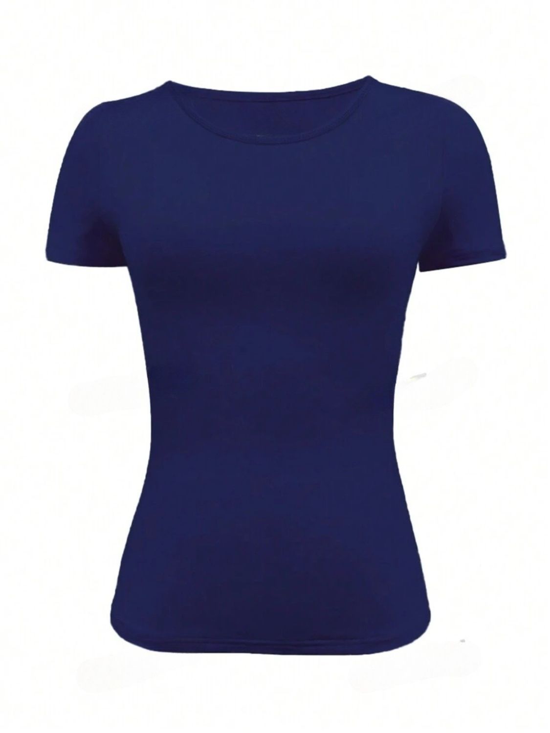 Round Neck Short Sleeve T-Shirt-Chaelisa's New Jammies