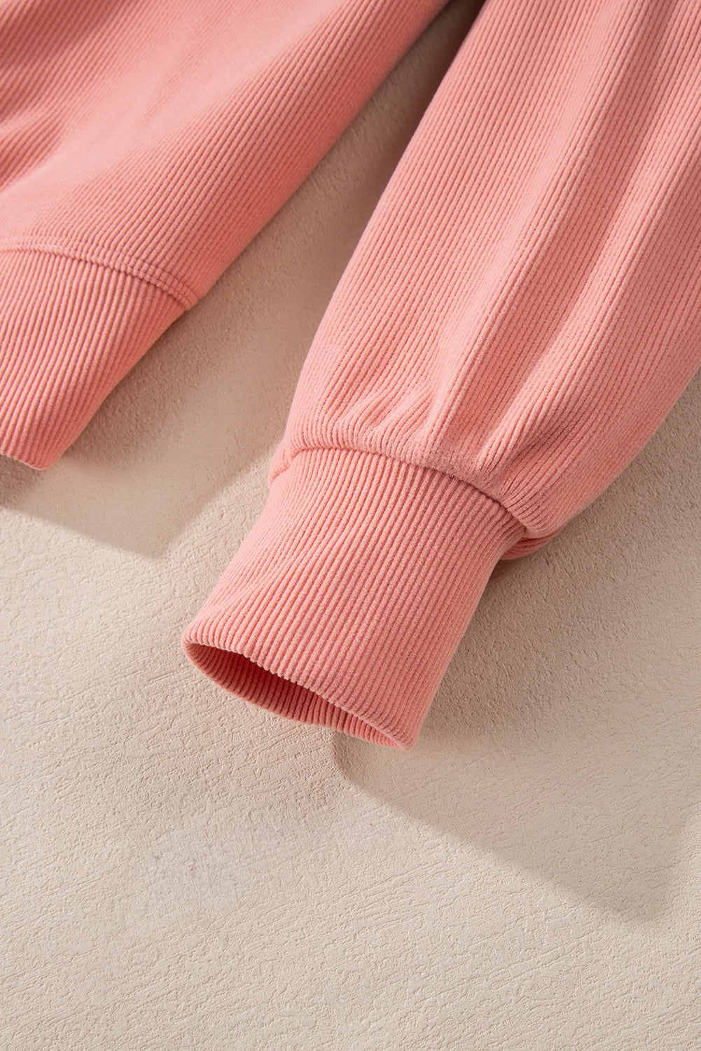 Blossom Ribbed Knit Drop Shoulder Pocketed Two Piece Lounge Set-Chaelisa's New Jammies