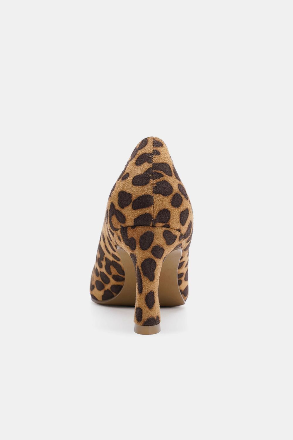 Beast Fashion Faux Suede Leopard Point Toe Pumps-Chaelisa's New Jammies