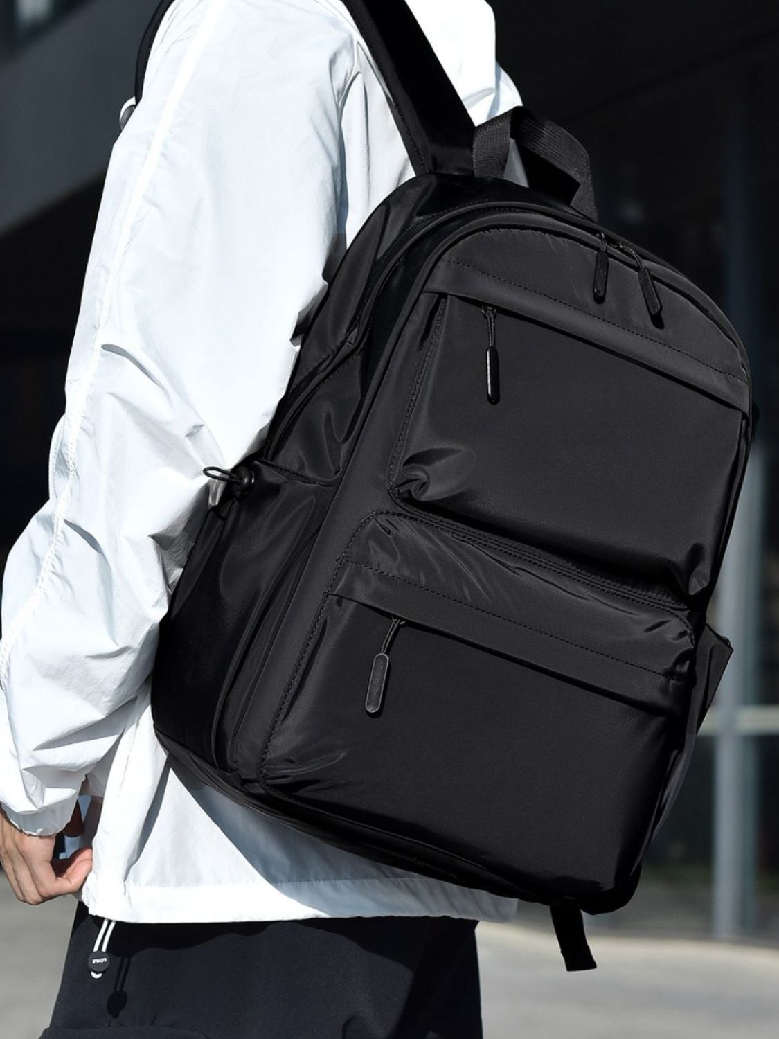 Multi Pocketed Adjustable Strap Backpack Bag-Chaelisa's New Jammies